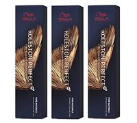 3er Wella Koleston Perfect ME+ 4/07 marrone medio naturale marrone 60 ml
