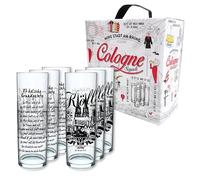 3forCologne Kölschglas Serie II - Bicchieri da birra con stampa da 0,2 ml