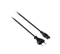 3GO C8 cavo di alimentazione Nero 1 m CEE7/16 Accoppiatore C8