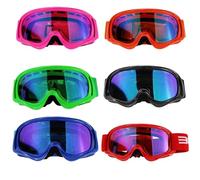 3GO Occhiali da motocross per bambini X2K MX motocicletta fuoristrada ATV BMX Quad Dirt Bike Racing Protezione Enduro Junior Bambini Cub Sicurezza Eye Wear