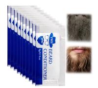 3gx10 Ammorbidente per la barba,Balsamo per barba portatile,Cura dellaBarba Professionale Uomo,Idratata e rinfrescante crema barba,Balsamo per beard,Regalo Uomo,Ammorbidisce e liscia la beard