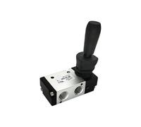 3H210-08 3H310-10 3H410-15 1/4" 3/8" 1/2" 2 Posizioni 3 porte Valvola di controllo pneumatica aria valvole manuali (solo valvola, 3H410-15)