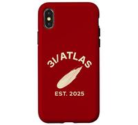 3I/Atlas Interstellar Astronomer Comet UFO Sonda Aliena Rosso Custodia per iPhone X/XS