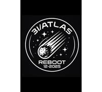 3I/ATLAS Interstellar Object Journal - Sci-Fi Space Notebook with Minimalist Comet Art for Astronomy, Starwatching, and Daily Writing