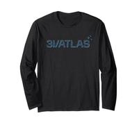 3I/Atlas Interstellar Visitor 2025 Grafica Glitch Maglia a Manica