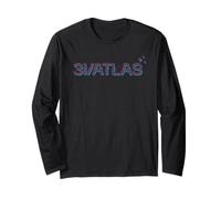 3I/Atlas Interstellar Visitor 2025 Grafica Glitch Maglia a Manica