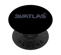 3I/ATLAS Interstellar Visitor 2025 Grafica Glitch PopSockets PopGrip Adesivo