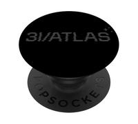 3I/ATLAS Interstellar Visitor 2025 Grafica Glitch PopSockets PopGrip Adesivo