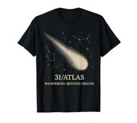 3I/Atlas Wandering Beyond Origin UFO Cometa Interstellare Maglietta