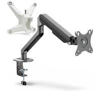 3IDEE Flexi-Lite supporto monitor e Adattatore VESA per HP serie 5 & MF (524sa, 524sf, 524sw, 527sa, 527sf, 527sw, 532sf, M22f, M24f, M27f, M32f) - Supporto completamente mobile, stabile e preciso