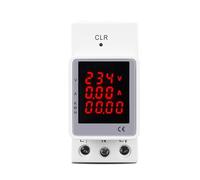 3IN1 AC 110V 220V 100A Voltage Current monitor meter AMP voltmeter ammeter Wattmeter din rail EKFBQBGW