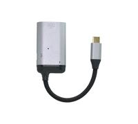 3in1 Adattatore VGA DB-15 Presa & 2x USB 3.1 Tipo C Presa A Spina IN Grigio
