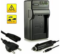 3in1 Caricatore Rete+Auto CANON NB-11L PowerShot A1400 A2300 A2400 A2500 A2600