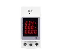3IN1 din rail TOVAE-100 AC 110V 220V 100A Voltage Current KWH monitor meter VOLT AMP voltmeter ammeter MQXFCZUX