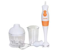 3IN1 MIXER AD IMMERSIONE KIT 2 VELOCITA' 250WATT 65MM FRUTTA VERDURA CUCINA CASA