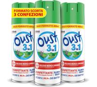 3In1 Spray Elimina Odori Disinfettante - 3 Confezioni Da 400Ml