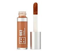 3INA MAKEUP - The 24H Concealer 663 - Marrone - Corretore Liquido -24H Lunga Durata - Corretori Fondotinta Liquido - Copre Occhiaie e Piccole Rughe - Bacchetta inclusa - Vegan - Cruelty Free