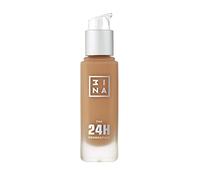 3INA MAKEUP - The 24h Foundation 648 - Dorato Con Sottotono Giallo - Fondotinta Coprente Professionale - Liquido per Colore Uniforme - Vegan - Cruelty Free