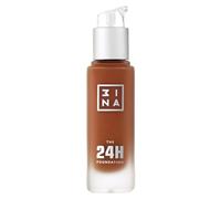 3INA MAKEUP - The 24h Foundation 669 - Marrone Medio Con Sottotono Neutro/Rosa - Fondotinta Coprente Professionale Liquido - Colore Uniforme - Vegan - Cruelty Free