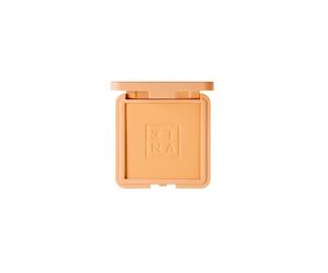 3INA MAKEUP - The Compact Powder 636 - Dark nude - Natural Silky Finish - Uniform Coverage - Comfortable and Luminous Texture - Lightweight Mineral Powder - Easy to blend - Vegan - Cruelty Free