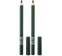 3INA MAKEUP - The Eye Pencil 738 - Verde scuro - Formula a lunga durata - Altamente pigmentata Texture cremosa - Matita occhi con miscelatore - Facile sfumare - Finitura opaca - Vegan - Cruelty Free