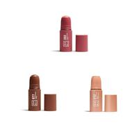 3INA MAKEUP - The No-Rules Stick 362 + The No-Rules Stick 677 + The No-Rules Stick Highlighter 312 - Blush in Crema & Illuminante Stick - Blush Stick per Occhi Labbra e Guance - Blush dal Finitura na