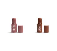 3INA MAKEUP - The No-Rules Stick 503 + The No - Rules Stick 677 - Blush in Crema con Acido ialuronico - Blush Stick per Occhi Labbra e Guance - Blush dal Finitura naturale - Vegan - Cruelty Free