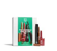 3INA MAKEUP - The Scribble and Glow Kit - Set Trucco - The 24h Eye Stick 532 + The Color Lip Glow 254 + The 24h Level Up Mascara 900 - Ombretto Bronzo+ Roseetto Rosa + Mascara - Vegan - Cruelty Free