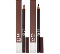 3INA MAKEUP - Vegan - Cruelty Free - The Eye Pencil 575 - Marrone - Formula a lunga durata - Altamente pigmentata - Texture cremosa - Matita occhi con miscelatore - Facile da sfumare - Finitura opaca
