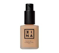 3INA MAKEUP - Vegan - The 3 in 1 Foundation 201 - Beige - Fondotinta a copertura medio-alta - Primer e Correttore - Lunga Tenuta 12 Ore - SPF 15 - Finitura Naturale Opaca - Cruelty Free
