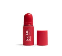 3INA - The No - Rules Stick 244 - Blush in Crema Rosso - 3 in 1 | con Acido ialuronico - Blush Stick per Occhi Labbra e Guance - Blush Formato Viaggio dal Finitura naturale