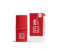 3ina MAKEUP - The No-Rules Stick 244 (mini) - Blush in Crema Rosso con Acido ialuronico - Blush Stick per Occhi Labbra e Guance - Blush Formato Viaggio dal Finitura naturale - Vegan - Cruelty Free