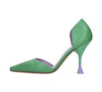 3JUIN - Holly Leather Pumps - - Shoes - Donna - Verde - 37 EU