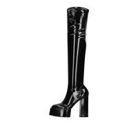 3JUIN - Matilde 080 Cuissard Stivali - - Shoes - Donna - Nero - 37 EU