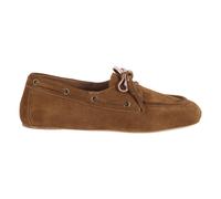 3JUIN, ,Shoes ,Donna ,Marrone ,38 1/2 EU Alex 005 Boat Moccasin