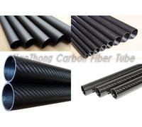 3k Tubo in fibra di carbonio 5mm 6mm 7mm 8mm 9mm 10mm (Roll Wrapped) X 500mm IT