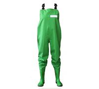 3Kamido Waders da Donna, Pesca Petto trampolieri per Le Donne, Blu, Verde, Stivali da Pesca, 36, 37, 38, 39, 40, 41, 42 EU Stivale scafandro, Salopette Pescatori, Femminili (37, Verde)