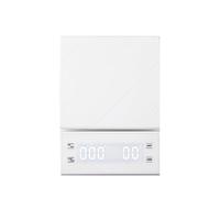 3kg/0.1g Peso Da Cucina Digitale Grammi Bilancia Elettronica Caffè Ad Alta Precisione Portatile Con Timer Cibo Espresso Misurazione Semplice Accurata(Rechargeable version-01)