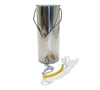 3L 304 Campionatore di acqua in acciaio inossidabile Barilotto di campionamento delle acque reflue per fiumi e laghiCollettore di campioni di acqua durevole per test ambientali