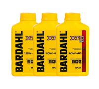 3L Bardahl XTC C60 10W40 Olio Motore Moto 4T 100% Sintetico JASO MA2 API SN