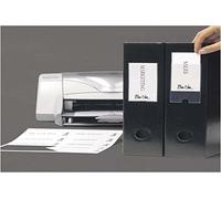 3L Label Holders with A4 Insert Sheets. 46x75 mm. 24 PCS Porta Etichette