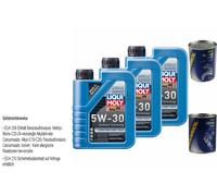 3L Olio Motore Liqui Moly Longtime High Tech 5W-30 1X MOTOR DOCTOR + MOTOR FLUSH