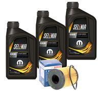 3L Petronas Selenia K Puro Engery Olio Motore 5W40 Incl. Bosch Filtro 9.55535-S2