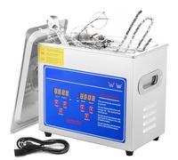 3L Pulitore Ad Ultrasuoni Professionale 120W con Timer Digitale e Riscaldamento Acciaio Inox per Gioielli Occhiali Dentieri Strumenti Schede di Circuito Ricambi Personale Commerciale