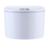 3L Smart Trash Can - Coubelle automatico ricaricabile USB con coperchio | Stoccaggio da scrivania, scatola di seta per cucina, camera da e servizi igienici, gestione dei rifiuti intelligente per