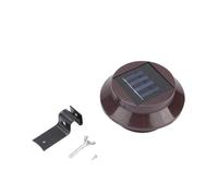 3LED Solar Garden Light, Outdoor Fence Lamp for Yard or Gutter