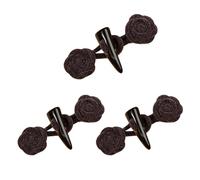 3lots, chiusure a levetta, bottoni per maglioni, vestiti, corno, pelle, cappotti, bottoni per abiti moderni, abbellimenti decorativi