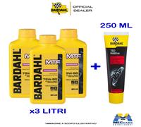 3LT BARDAHL MTF 75W80 OLIO CAMBIO MANUALE E TRASMISSIONI + 250ML T&D ADDITIVE