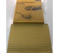 3M 02441 Fodera In Carta Vetrata Pre-Cut Dorata 9" X 11" 320A Grit 100CT