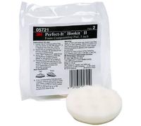 3M 05721 Perfect-It Hookit II - Confezione da 2 tamponi per compostaggio, 7,6 cm, custodia da 6 sacchetti